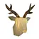 Faux Taxidermy Resin Wall Animal Head